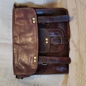 Fabulous Leather Messenger Bag